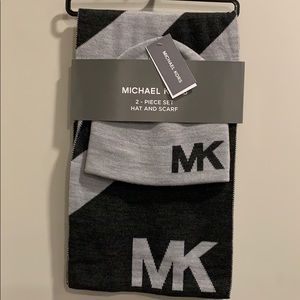 Michael Kors hat and scarf set